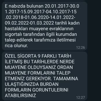 Bupa Acıbadem Sigorta Provizyon Onayı İçin Anlamsız İstekleri Var