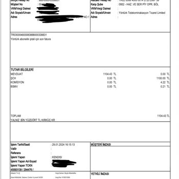 YönTürk İnternet Telkotürk Kalitesizliği, Kaba Müşteri Hizmetleri Ve İptal Süreci