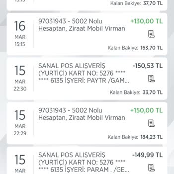 Migros Yemek Param Çekildi Sipariş Geçilmedi
