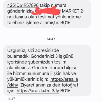 Aras Kargo Aras Değil, Maraz Kargo