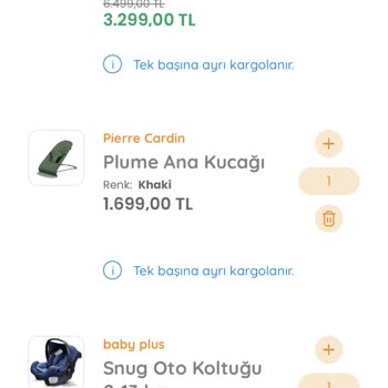 Ebebek Aynı Ürünler Aynı Fiyat Ve Kampanya Aynıyken Fiyat Farkı