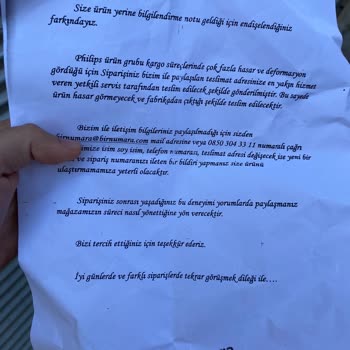 Trendyol Philips Elektrikli Süpürgem Yerine Kağıt Gelmiş