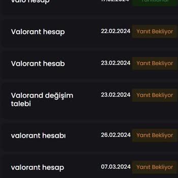 Oyunpazarin.com Aldığım Valorant Hesabının Yetersiz Çıkması