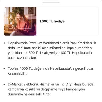 Hepsiburada Worldcard Kampanya Puanlarını Tarafıma Yüklemiyor
