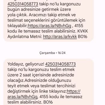 Trendyol Express Trendyol Ve Aras Kargo Tarafından Mağdur Oldum