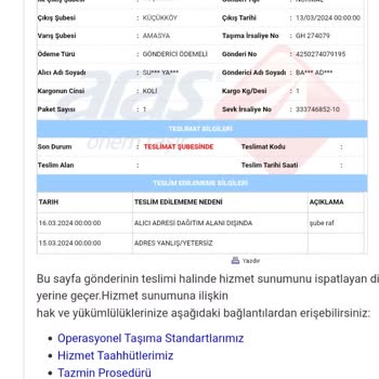Çiçek Sepeti Sipariş Numarası Ve Kargo Şikayet