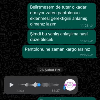 H&R Butik Sipariş Karmaşası Ve Eksik Ürün Sorunu