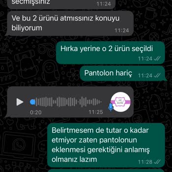 H&R Butik Sipariş Karmaşası Ve Eksik Ürün Sorunu