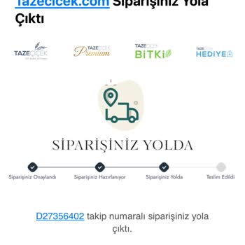 Taze Çiçek Günün Teslim Etmiyor