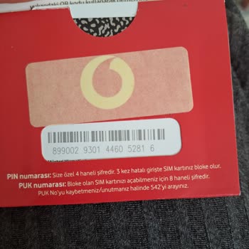 Vodafone Hattım Hâlâ Aktif Değil!