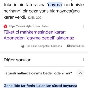 Vodafone Haksız Cayma Bedeli