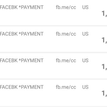Facebook Payment İzinsiz Para Çekiyor