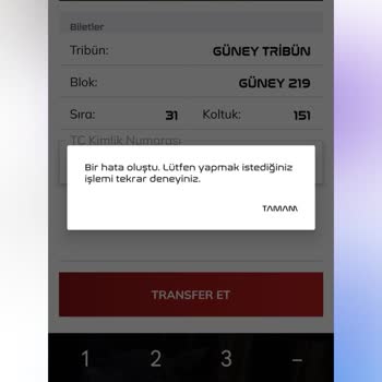 Passolig Kart Çıkarttım Ama Karşı Taraf Bilet Devredemiyor