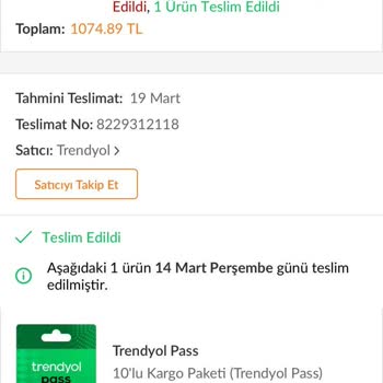 Trendyol Pass Dikkat! Edin