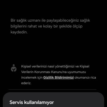 Samsung Telefon Samsung Health Monitor Bu Telefonda Çalışmıyor