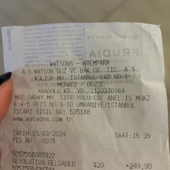 Krempark AVM Watsons Ürün İade Mağduriyeti