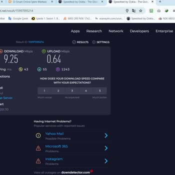 D-Smart+İnternet Hizmeti Sorunu