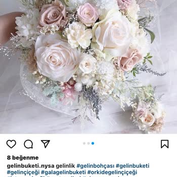 Gelin Buketi Nysa (İnstagram) Sayfasında Her Şey Yolunda Gelen Fiyasko! İnsanları K*andırıyorlar!