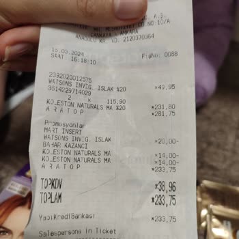 Kızılay Watsons Şubesi Koleston Saç Boyası