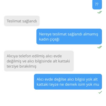 ÇiçekSepeti Alt Kattaki Teyzeye Bırakılan Hediye