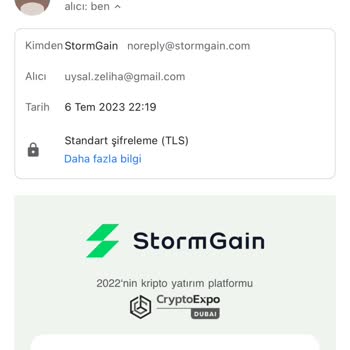 Stormgain 20 Dolara Çöken Şirket