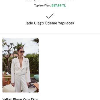 Tuba Butik İade Ücretimi Yatıracağını Söyleyip Yatırmadı