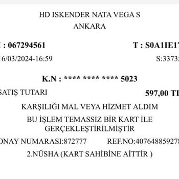 HD İskender Restaurant İskender Et Gramajı