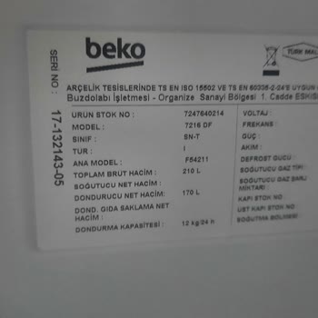 Beko Derin Dondurucu Arızası