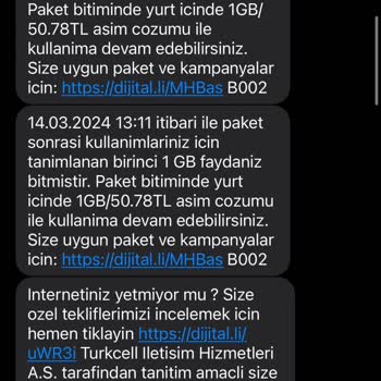 Turkcell Kendiliğinden Biten İnternet Sorunu