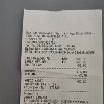 A101 Şarj Aleti Telefonu Bozdu