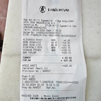 Fazla Para Alınan Ürün A101