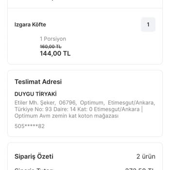 Migros Yemek Teslim Edilmeyen Sipariş