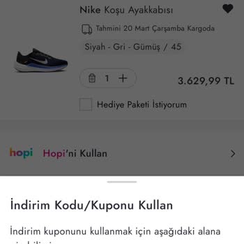 Boyner Mobil Uygulama İndirim Kodu Sebepsiz Şekilde Hata Veriyor!