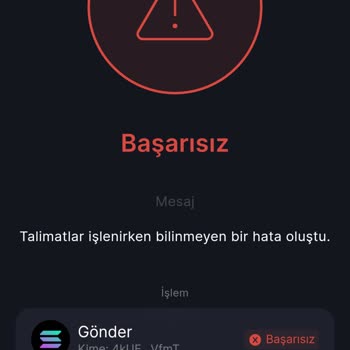 Solflare Çekim Sorunu