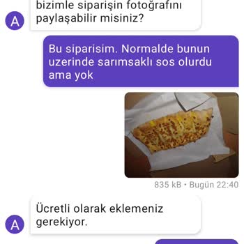 Domino's Pizza Ve Eksik Malzemeli Ürün