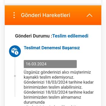 MNG Kargo Ürün Teslim Etmiyor