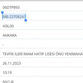 Gelir İdaresi Başkanlığı Ödediğim Trafik Cezası Faizli Bir Şekilde Hala Görünüyor