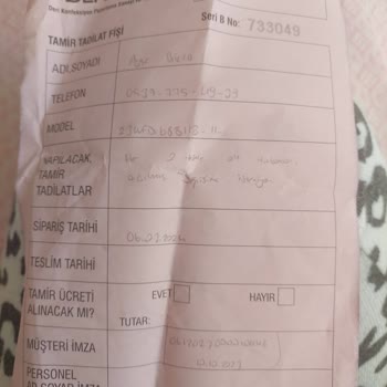 Derimod Yeni Alınan Ayakkabı Ayıplı