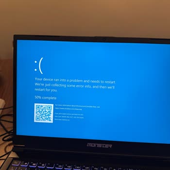 Monster Laptop Mavi Ekran Hatası