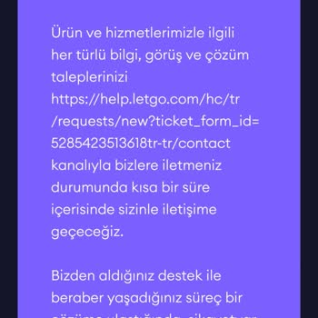 Letgo Hesabımı Sebepsiz Yere Engelledi. Hesabımın İncelenip