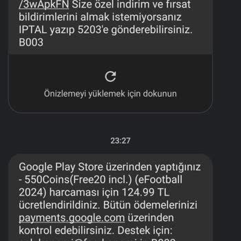 eFootball Ödenen Miktarın Hesaba Yansımama Sorunu