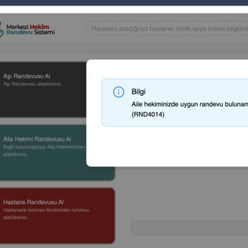 Sağlık Bakanlığı 2 Aydır Aile Hekiminden Randevu Alamıyorum