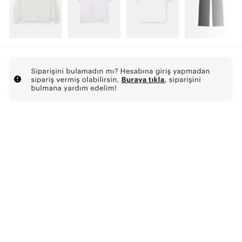 Pull And Bear İade Talebi Oluşturamıyorum