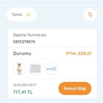 ebebek Online Alışverişte Sipariş İptali Ve İade Sorunu