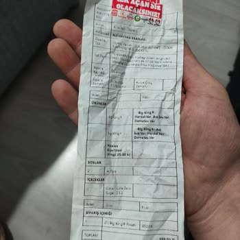 Burger King Eksik Sipariş Ve Kurye Tutumu