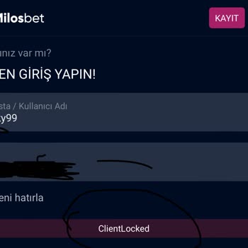 Milosbet Paramın Bulunduğu Hesabı Kapattı Ve Paramı Yatırmıyor