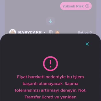 Pancakeswap Aldığın Tokeni Satamıyorum