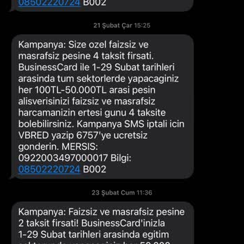 VakıfBank Kampanya Hayal Kırıklığı