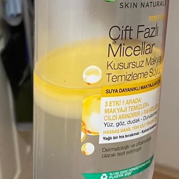 Garnier Çift Fazlı Makyaj Temizleme Suyu Bozuk Mu?