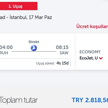 THY Bagajsız Uçuş Hakkında